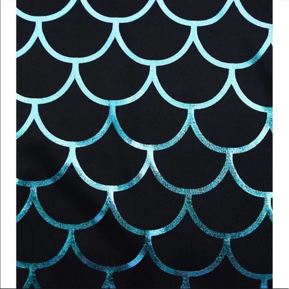 NWT TORRID MERMAID SIDE TIE SWIM DRESS - Picture 8 of 10